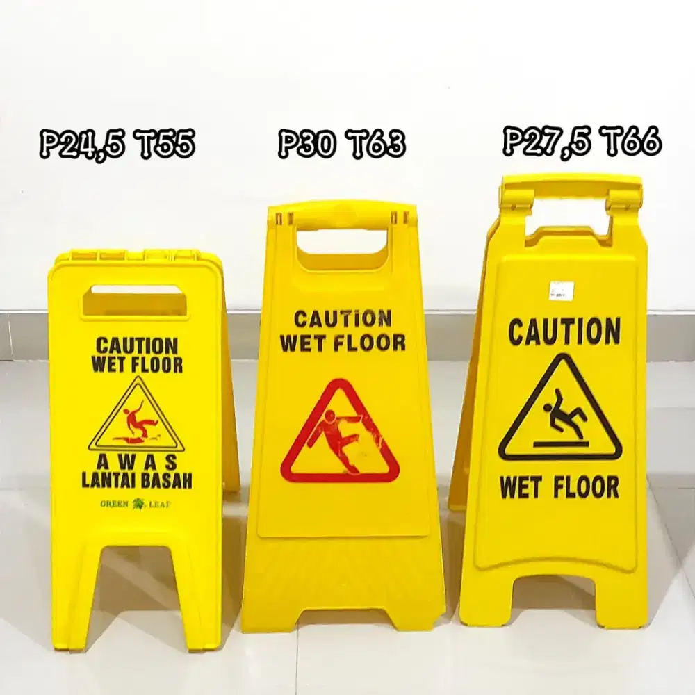 Papan Peringatan Lantai Basah Second