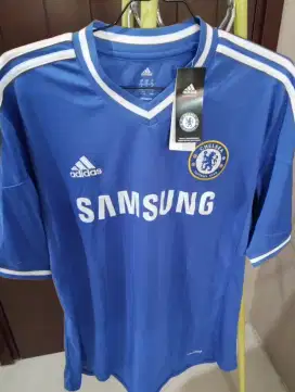 JERSEY CHELSEA HOME KIT 13/14 ORIGINAL LANGKA XL [BARU] [NEGO TIPIS]