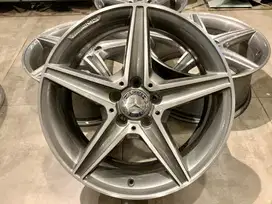 Velg OEM Mercedes Benz C Class W205 AMG, R-18, Lebar 7.5 - 8.5