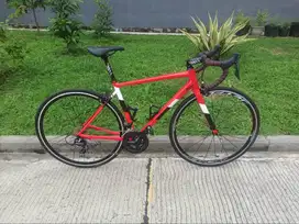 Road Bike Polygon Strattos S3 Size M Premium Repaint .. Upgrade Banyak