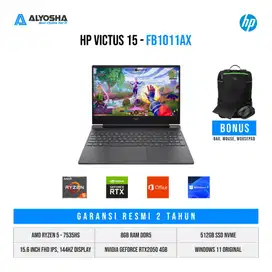 HP VICTUS 15-FB1011AX Ryzen 5 7535HS 8GB SSD 512GB RTX2050 15.6 FHD