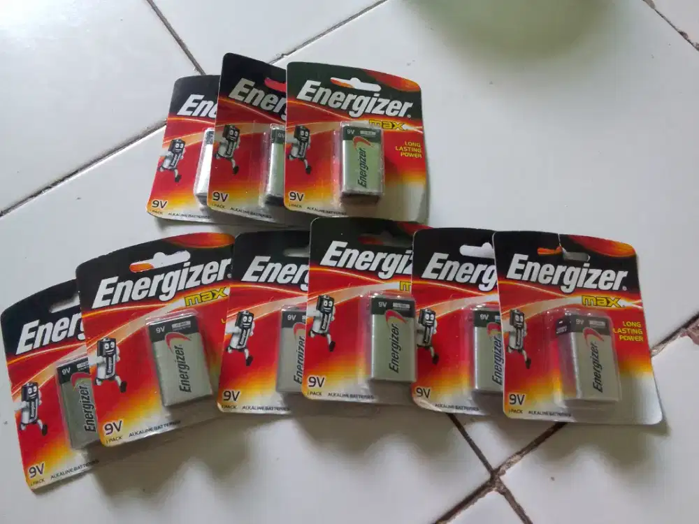 Baterai 9v energizer