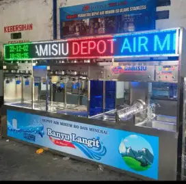 Depot air minum isi ulang