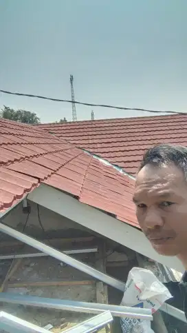 Baja ringan bahan sekalian pemasangan
