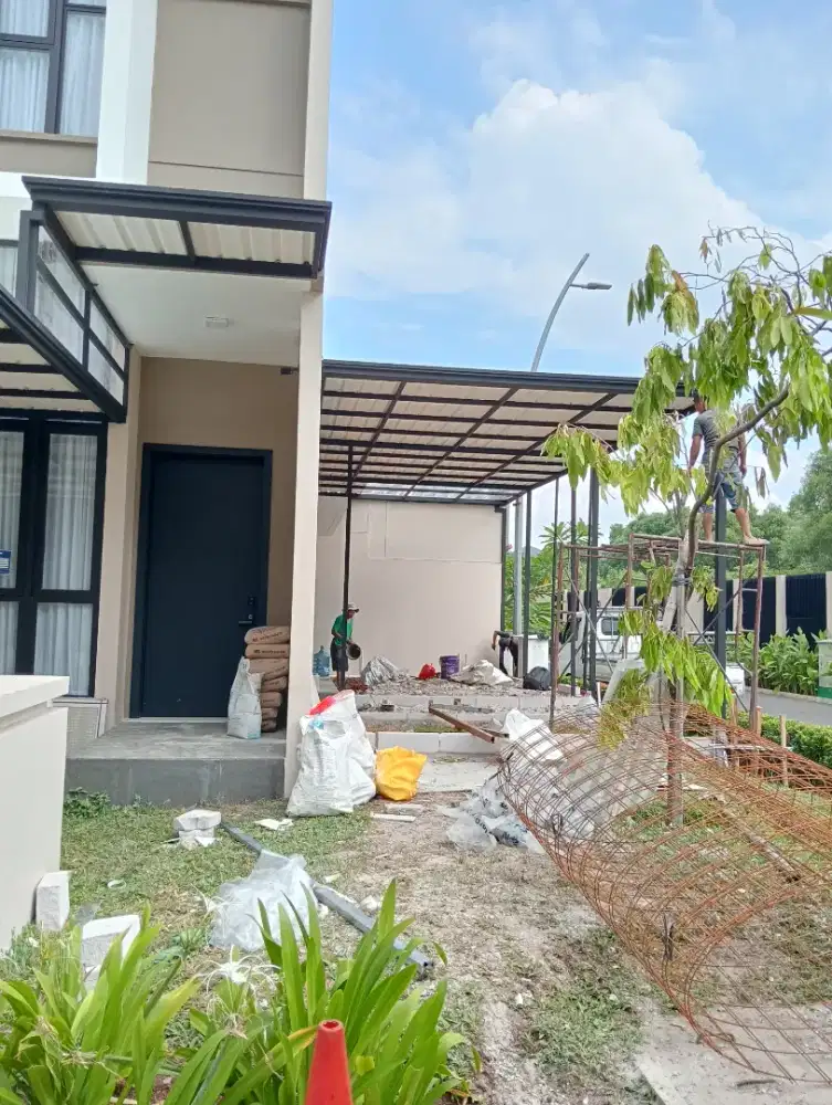 $47 kanopi alderon profil lengkap talang air plat galvanis