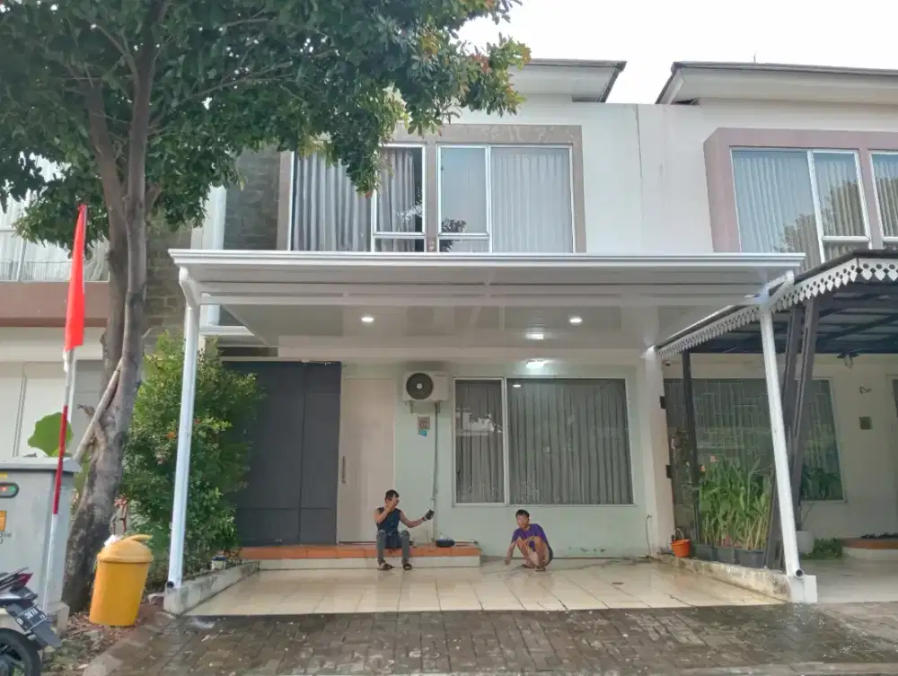 $52 kanopi plafon pvc atap alderon lengkap profil dan talang air