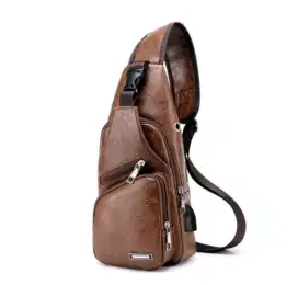 TAS SELEMPANG PRIA KULIT WITH CABLE USB