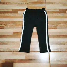 Black stripe pants kids