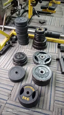 Alat gym lengkap jual saja pingin upgrade