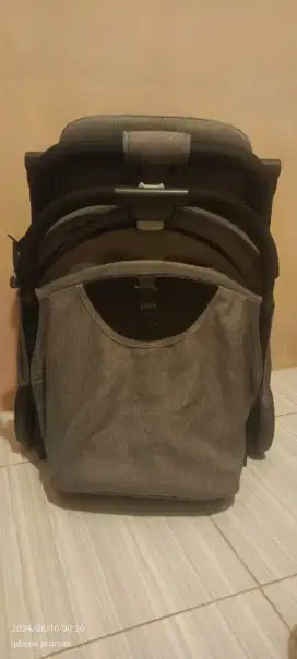 Stroller baby Hitam abu-abu elegant