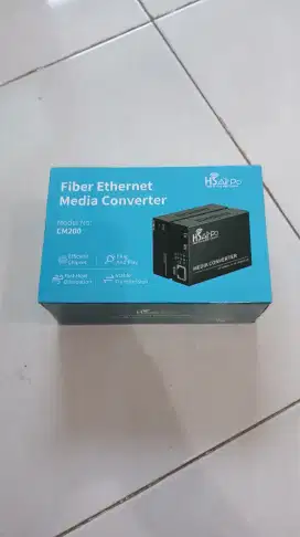 MEDIA CONVERTER HSAIRPO CM200 SEPASANG A/B 10/100MBPS