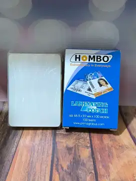 Plastik laminating Pouch hombo