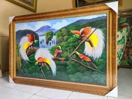 Lukisan Burung Irian jaya Papua