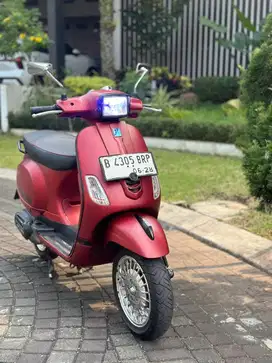 Vespa S I-Get Red Matte 2018 Upsize