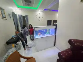 Pembuatan aquarium minimalis
