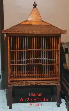 Kandang Kayu Jumbo Model Joglo
