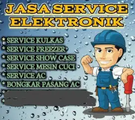 Jasa servis AC , kulkas  dll