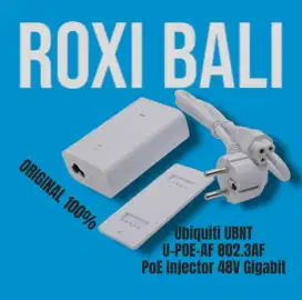 Ubiquiti UBNT U-POE-AF 802.3AF PoE Injector 48V Gigabit