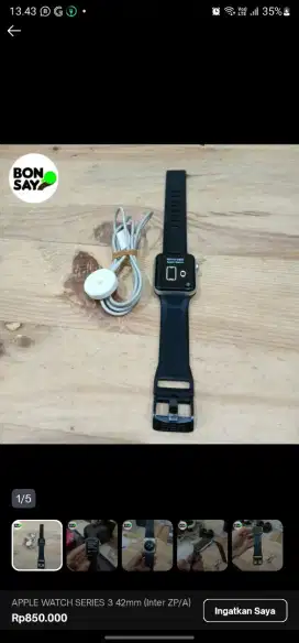 Iwatch 3 42mm nike