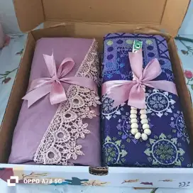 Hampers/ Kado Wanita (perlengkapan sholat)