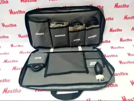 Paket Manset Tensi Tensimeter Multi Manset Tensimeter Asher Aser + Tas