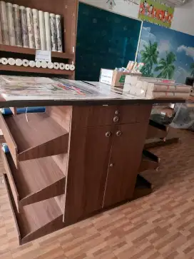Meja Kasir Meja Kantor Meja Toko Meja Display, Meja rak & banyak lac