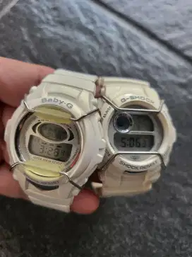 Casio G Shock dan Baby G G 2000 LV Couple