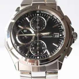 Seiko chronograph wired 7T92-0JK1 black dial