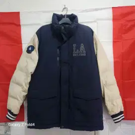 MLB LA jaket bulu angsa