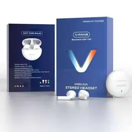 Earphone Tws Bluetooth VIVO Foome Original