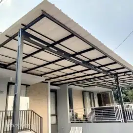 Kanopi baja ringan alderon single layer