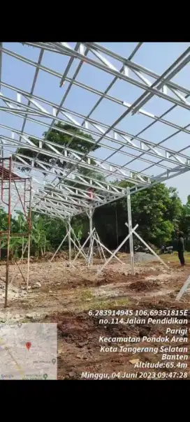 Gudang nya rangka baja ringan
