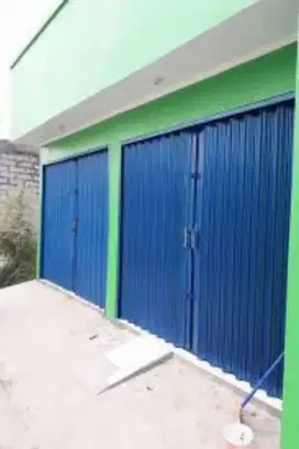 Folding gate rolling door murah