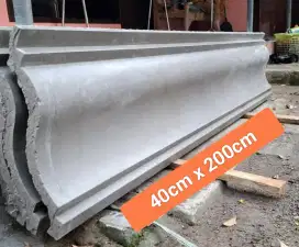 Ornamen lispang beton profil