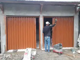 Folding gate rolling door