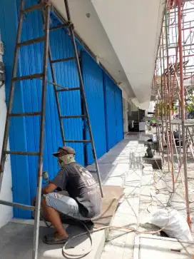 Folding gate rolling door murah berkualitas