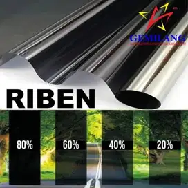 Sticker kaca murah anti panas / anti uv