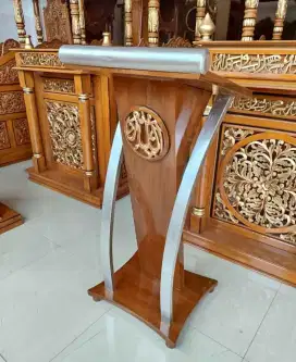 Mimbar masjid mimbar stainless