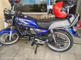 DIJUAL motor rx king thn 2003 biru cinta