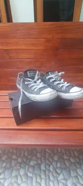 Converse Low Hitam Original