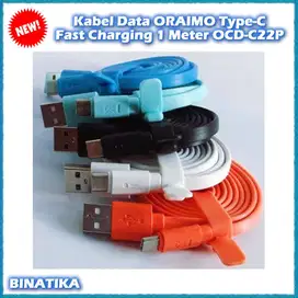 USB Kabel Data ORAIMO Type-C Fast Charging 1 Meter OCD-C22P