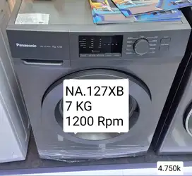 Mesin cuci Panasonic Front Loading 7 Kg NA-127XB1 Speed 1200 Rpm