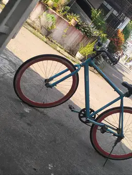 Bismillah di jual sepeda fixie torpedo biru murah