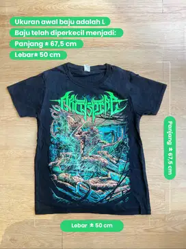 Baju Band Original Archspire - Lab Monsters (Glow In The Dark)