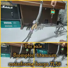 BROMPTON TITANIUM MAINFRAME