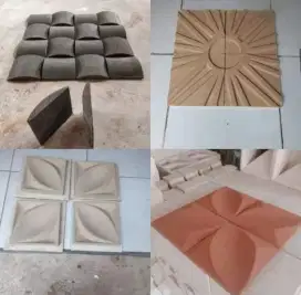Ornamen beton 3D/Walpanel dinding 3D