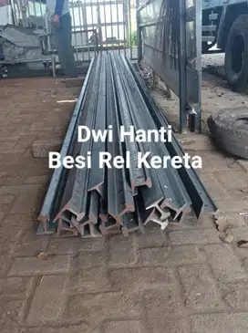 Besi Rel Kereta Lori Sumatra