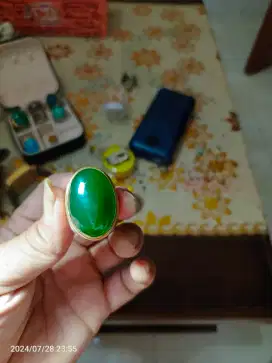 Batu bacan calsedon jumbo bisa geserlayar hp