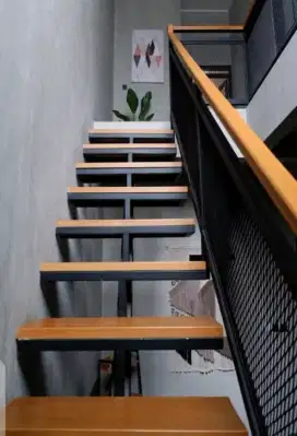 Pembuatan Reling tangga