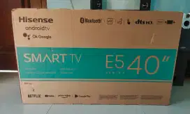 AndroidTV Hisense kondisi baru 
40 BONUS BRACKET